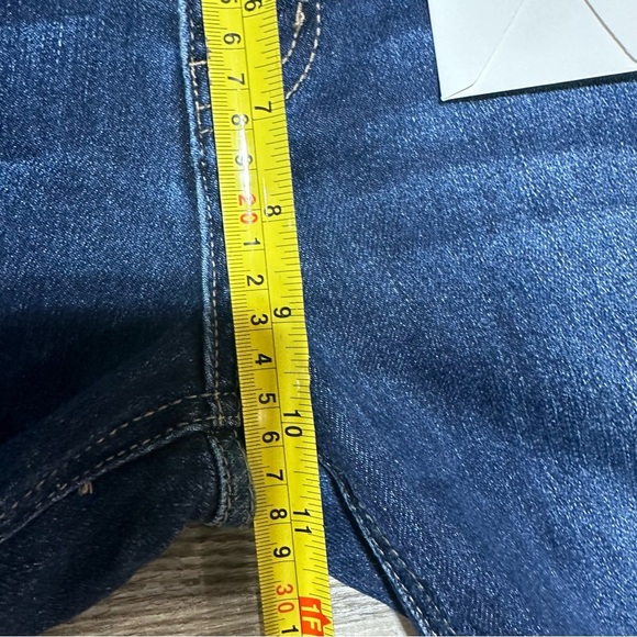 KanCan mid rise flare 13/30 NWT distressed denim casual wide leg - Picture 8 of 10